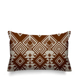 Zuma Geometric Reversible Indoor/Outdoor Rectangular Pillow