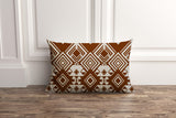 Zuma Geometric Reversible Indoor/Outdoor Rectangular Pillow
