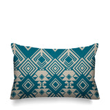 Zuma Geometric Reversible Indoor/Outdoor Rectangular Pillow