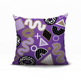 Zyra Abstract Reversible Indoor/Outdoor Square Pillow