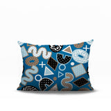 Zyra Abstract Reversible Indoor/Outdoor Lumbar Pillow