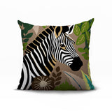 Zyri Zebra Reversible Indoor/Outdoor Square Pillow