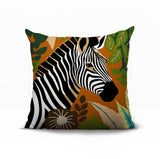 Zyri Zebra Reversible Indoor/Outdoor Square Pillow
