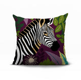 Zyri Zebra Reversible Indoor/Outdoor Square Pillow