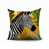 Zyri Zebra Reversible Indoor/Outdoor Square Pillow