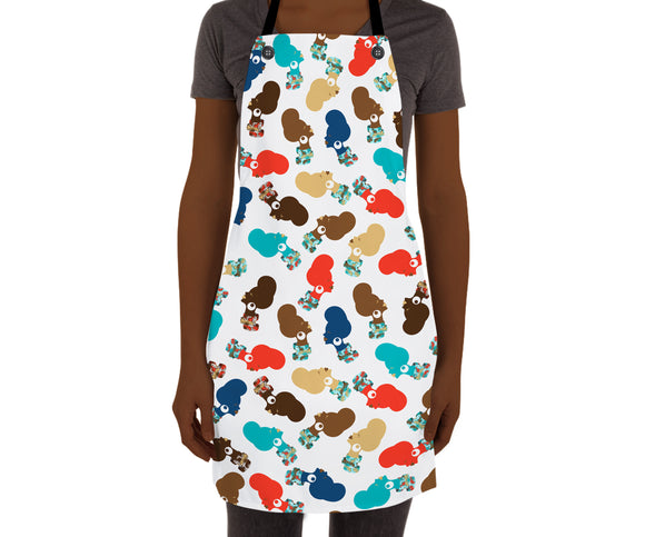 African American Woman Fashion Apron