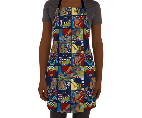 The Ankara Queen Apron