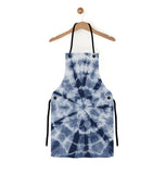 Abstract Circle Japanese Shibori Apron
