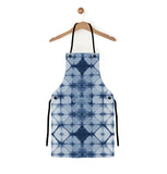 Diamond Abstract Japanese Shibori Apron