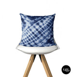 African Batik Decorative Pillow Cover, Adire Tribal Cushion Cover, Blue and White Decorative Cushion, African Fabric, Blue and White Geometric Pillow, Mix and Match Shibori Pillow Cover, Indigo Blue Navy Blue Batik Pillow, Tye Dye Cushion, African Adire, Boho Pillow Cover, Indoor Pillow, throw shams, living room decor, bedroom decor, ulli, ullihome, buy black, black owned, melanin art, boho art, bohemian art, black girl magic, bgm art