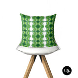 Chartreuse Lime Green African Fabric Tribal Decorative Cushion Pillow Cover, Green Ankara Cushion Cover Euro Sham, Emerald Decorative Cushion, Geometric Sage Boho Tribal Pillow Cover Throws, throw shams, living room decor, bedroom decor, african print, african american print, buy black, black owned, ullihome, ulli