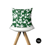 Chartreuse Lime Green Floral Foliage Decorative Cushion Pillow Cover, Green Tropical Leaf Cushion Cover Euro Sham, Lime Green Decorative Cushion, Geometric Sage Boho Tribal Pillow Cover Throws, Green Floral Throw Pillow, Tropical Green Leafs Mix and Match Pillows, chartreuse foliage Pillow Cover, Green Adire Tribal Pillow Cover, ulli, ullihome, buy black, black owned, melanin art, bgm art, black girl magic, black woman art, living room, bedroom decor