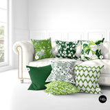 Chartreuse Lime Green Floral Foliage Decorative Cushion Pillow Cover, Green Tropical Leaf Cushion Cover Euro Sham, Lime Green Decorative Cushion, Geometric Sage Boho Tribal Pillow Cover Throws, Green Floral Throw Pillow, Tropical Green Leafs Mix and Match Pillows, chartreuse foliage Pillow Cover, Green Adire Tribal Pillow Cover, ulli, ullihome, buy black, black owned, melanin art, bgm art, black girl magic, black woman art, living room, bedroom decor