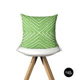 Green Floral Throw Pillow, Green Mudcloth Mix and Match Pillows, chartreuse retro Pillow Cover, Green Adire Tribal Pillow Cover, Tribal Boho, african print, african american print, ulli, ullihome, bgm art, buy black, black owned, black girl magic, black woman art, melanin art, throw shams, living room decor, bedroom decor