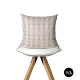 Purple and Beige Bogolanfini Bogolan Mud cloth Pillow Cover, Bohemian Throw Pillow, Purple and White Tribal Euro Sham, Purple Chevron Shape Decorative Pillow Sham, Purple Accent Pillow, living room decor, office decor, bedroom decor, ulli, ullihome, buy black, black owned, throw sham, pillow cover, melanin art, bgm art, african art, black magic art, woman art, african art, african american art
