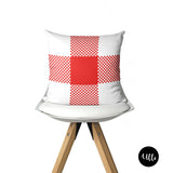 Red and White Bogolanfini Bogolan Mud cloth Pillow Cover, Bohemian Throw Pillow, Red and White Tribal Euro Sham, Red Checkered Decorative Pillow Sham, Red and White Accent Pillow, Ethnic Geometric Red and White Pillow Cover, Red Mudcloth Throw Pillow, Red Checkered Sham, Red Tribal Pillow Sham, Red Plaid Accent Pillow, african print, african american print, bgm art, black girl magic, living room decor, bedroom decor, ulli, ullihome, melanin art, afro art