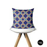 Black and White Zebra Print Pillow, Indigo Blue Turquoise Africa Fabric Pillow, Teal Abstract Pillow, African Tribal Boho Decorative Pillow, bedroom decor, living room decor, african print, african american print, bgm print, melanin art, black girl magic, black girl art, black woman art, ulli, ullihome, sista art. afro art, boho art, buy black, black owned