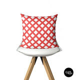 Red and White Bogolanfini Bogolan Mud cloth Pillow Cover, Bohemian Throw Pillow, Red and White Tribal Euro Sham, Red Checkered Decorative Pillow Sham, Red and White Accent Pillow, Ethnic Geometric Red and White Pillow Cover, Red Mudcloth Throw Pillow, Red Checkered Sham, Red Tribal Pillow Sham, Red Plaid Accent Pillow, african print, african american print, bgm art, black girl magic, living room decor, bedroom decor, ulli, ullihome, melanin art, afro art