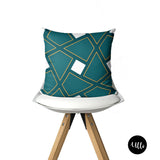 Emerald Green, Gold and Orange African Ankara Fabric Pillow Covers, Ankara Print Pillow, boho tribal pillow cover, Orange and Emerald Green African Fabric Pillow Cover, Mix and Match Emerald and Orange Tribal Throw Pillow, Orange Ankara Print Pillow Throw, buy black, black owned, ullihome, ulli, boho art, afro art, bgm art, african art, african american art, living room decor, bedroom decor, throw shams