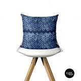 African Batik Decorative Pillow Cover, Teknik, Kanoko shibori, Adire Tribal Cushion Cover, Blue and White Decorative Cushion, African Fabric, Blue and White Geometric Pillow, Mix and Match Shibori Pillow Cover, Indigo Blue Navy Blue Batik Pillow, Tye Dye Cushion, African Adire, Boho Pillow Cover, Indoor Pillow, living room decor, bedroom decor, ullihome, ulli, throw shams, buy black, black owned, melanin art, afro art, boho art