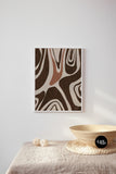 Zebra Abstract Art, Contemporary Animal Print Art, Minimalist Print, Mid-Century Art, Black and White Art, Study room decor, Bedroom art, buy black, black owned, ulli, ullihome, black girl magic, bgm art, african art, african american art