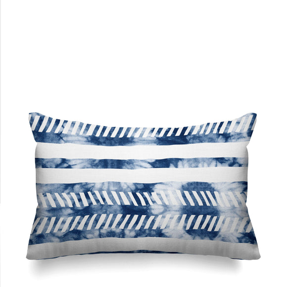 African Batik Decorative Pillow Cover, Adire Tribal Cushion Cover, Blue and White Decorative Cushion, African Fabric, Blue and White Geometric Pillow, Tie Dye Cushion, Adire Fabric, Dark Blue Bohemian Pillow Cover, Tribal Pillow, ulli, ullihome, buy black, black owned, melanin art, black girl magic art, bgm art, living room decor, bedroom decor, office decor