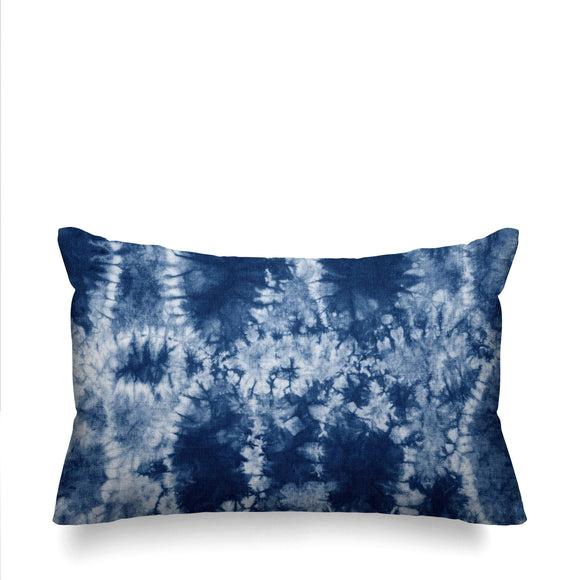 African Batik Decorative Pillow Cover, Adire Tribal Cushion Cover, Blue and White Decorative Cushion, African Fabric, Blue and White Geometric Pillow, Navy Shibori Pillow Cover, Tie Dye Cushion, Abstract Adire Fabric, Dark Blue Bohemian Pillow Cover, ulli, ullihome, buy black, black owned, melanin art, african art, bgm art, black girl magic, living room decor, office decor, bedroom decor